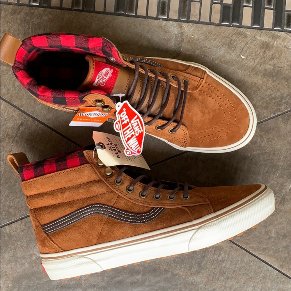•• VANS Sk8-Hi Mte Glazed Ginger/Marshmallow men’s - Picture 15 of 16